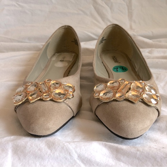 NICOLE (Miller) Gemstone Embellished Flats - Picture 2 of 15